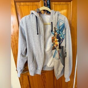 Walt Disney World "Discover the Magic"  Zip Up Hoodie Jacket Adult Small